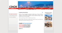 Desktop Screenshot of cenorgroup.com